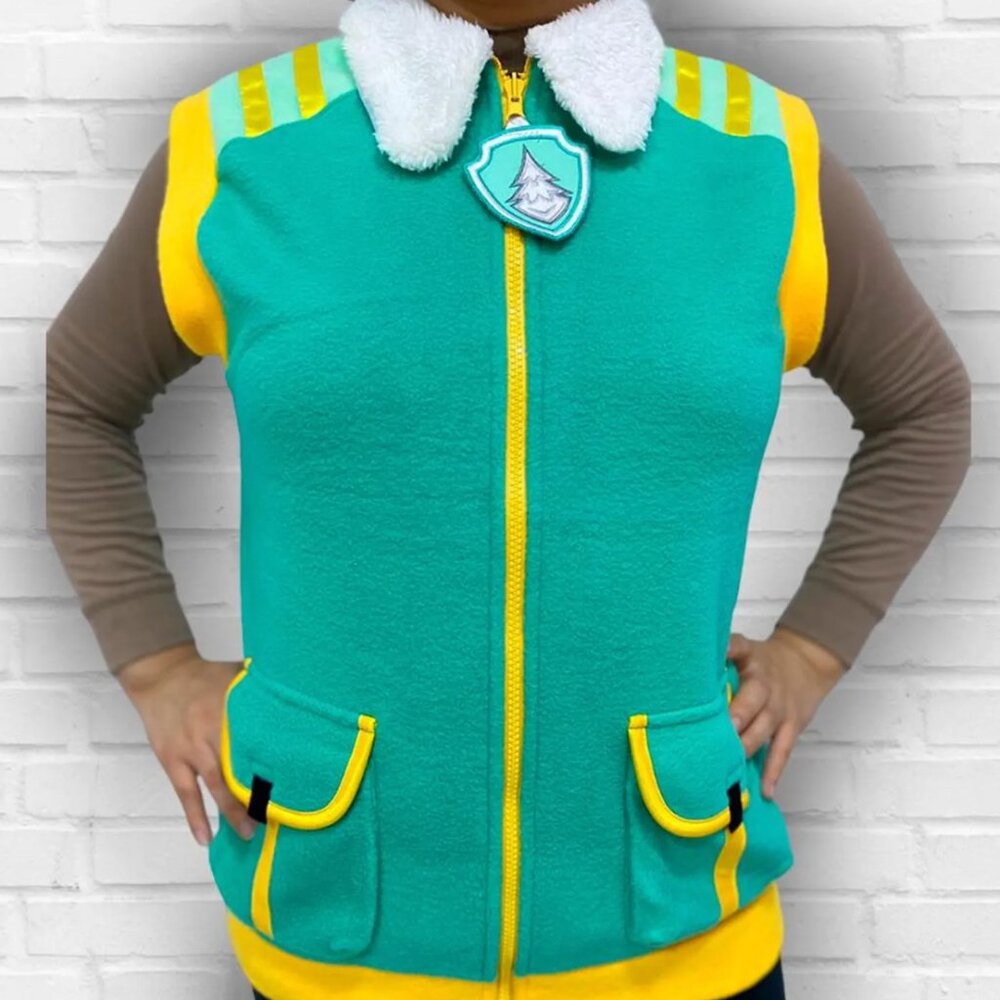 Halloween Paw Patrol Adult Everest Costume (Mask and Vest).